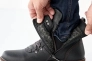 Чоловічі черевики шкіряні зимові чорні Zangak 139 Фото 8