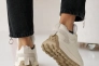 Жіночі кросівки шкіряні зимові молочні Emirro 10845-20 Фото 7