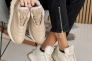 Жіночі кросівки шкіряні зимові молочні Emirro 10845-20 Фото 12