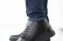 Чоловічі черевики шкіряні зимові чорні CrosSAV 23-96 Фото 2