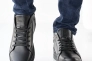 Мужские ботинки кожаные зимние черные CrosSAV 23-96 Фото 4