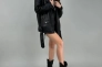 Ботинки ковбойки женские кожаные черного цвета на кожподкладе Фото 8
