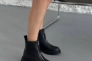 Ботинки женские кожаные черные зимние Фото 1