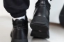 Кросівки шкіряні з хутром 586900 Чорні Фото 6