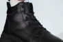 Кроссовки кожаные с мехом 586900 Черные Фото 7