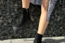 Ботинки женские замшевые черные демисезонные Фото 4