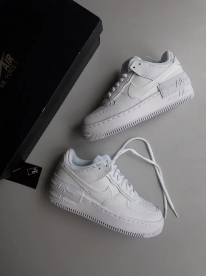 Кросівки жіночі Nike Air Force 1 Shadow White CI0919-100 фото 2 — інтернет-магазин Tapok