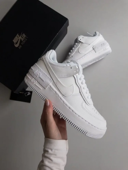 Кросівки жіночі Nike Air Force 1 Shadow White CI0919-100 фото 4 — інтернет-магазин Tapok