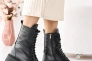 Женские ботинки кожаные зимние черные Comfort 51 л Фото 10