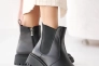 Женские ботинки кожаные зимние черные Сапог 215 Фото 2