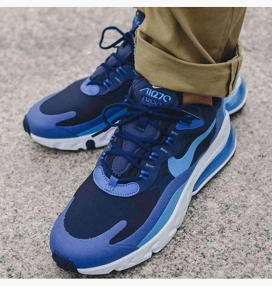 Кроссовки Nike Air Max 270 React Blue AO4971-400 фото 7 — интернет-магазин Tapok