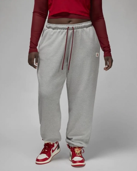 Штани Air Jordan X Teyana Taylor Fleece Pants Grey FB2624-063 фото 2 — інтернет-магазин Tapok