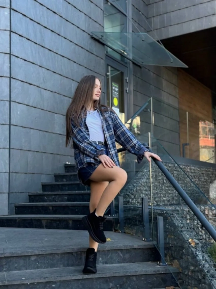 Кросівки жіночі замшеві чорні зимові фото 5 — інтернет-магазин Tapok