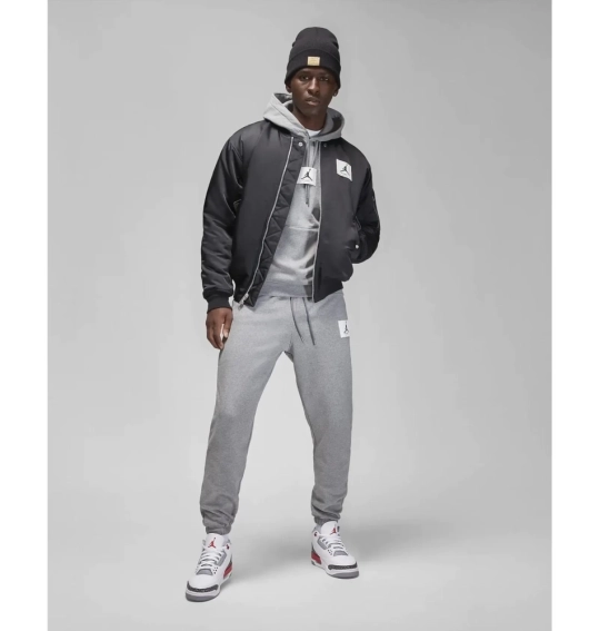 Брюки мужские Jordan Flight Fleece (DQ7338-091) фото 5 — интернет-магазин Tapok