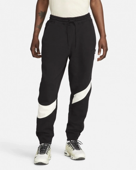 Брюки мужские Nike Swoosh Fleece Trousers (DX0564-013) фото 1 — интернет-магазин Tapok