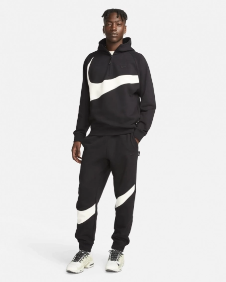 Брюки мужские Nike Swoosh Fleece Trousers (DX0564-013) фото 6 — интернет-магазин Tapok