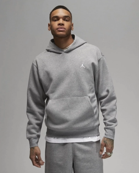 Кофта мужская Jordan Essentials Men&#39;s Fleece Sweatshirt (FJ7774-091) фото 1 — интернет-магазин Tapok
