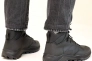 Ботинки мужские кожаные мех 587309 Черные Фото 7