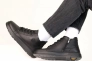 Ботинки кожаные зимние 587014 Черные Фото 3