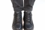 Ботинки кожаные зимние 587014 Черные Фото 6