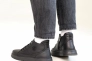 Ботинки кожаные зимние 587014 Черные Фото 9