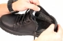 Ботинки кожаные зимние 587014 Черные Фото 10