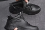 Чоловічі кросівки шкіряні зимові чорні Extrem 1570 Фото 4