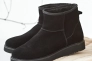 Жіночі черевики замшеві зимові чорні Emirro 262/1550 на меху Фото 11