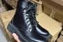 Женские ботинки кожаные зимние черные Сапог 130 Фото 1