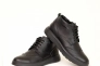 Ботинки кожаные мех 587318 Черные Фото 9