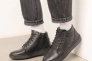 Ботинки мужские зимние цигейка 587154 Черные Фото 1
