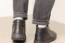Ботинки мужские зимние цигейка 587154 Черные Фото 10