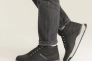 Ботинки мужские кожаные мех 586431 Черные Фото 3
