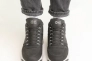 Ботинки мужские кожаные мех 586431 Черные Фото 6