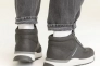 Ботинки мужские кожаные мех 586431 Черные Фото 7