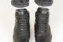 Ботинки мужские кожаные мех 586465 Черные Фото 5
