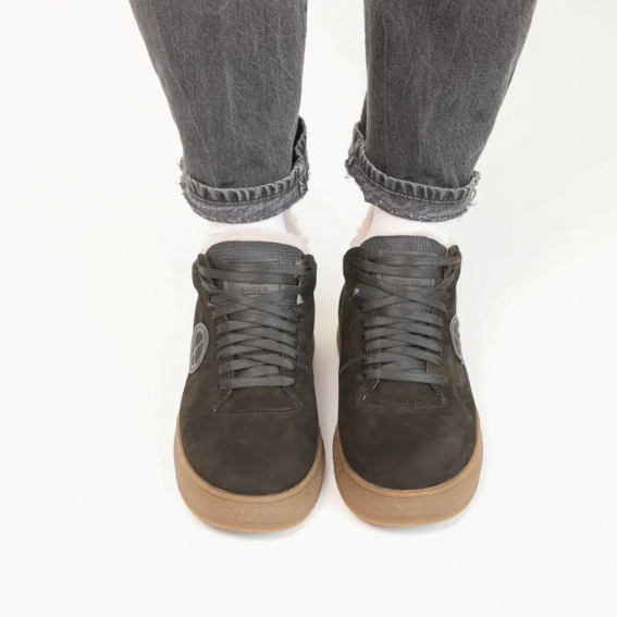 Ботинки кожаные зимние 586857 Черные фото 5 — интернет-магазин Tapok