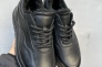 Жіночі кросівки шкіряні зимові чорні Leader Style 3464 хутро Фото 2