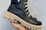 Женские ботинки кожаные зимние черные Сапог 189 Фото 1