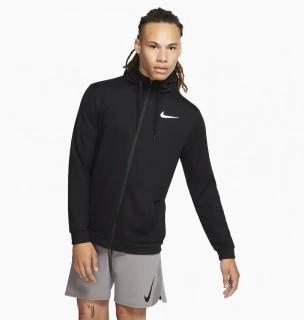 Толстовка Nike Dri-Fit MenS Full-Zip Training Hoodie Black CJ4317-010