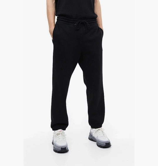 Штани H&M Relaxed Fit Sweatpants Black 1012056001 фото 9 — інтернет-магазин Tapok