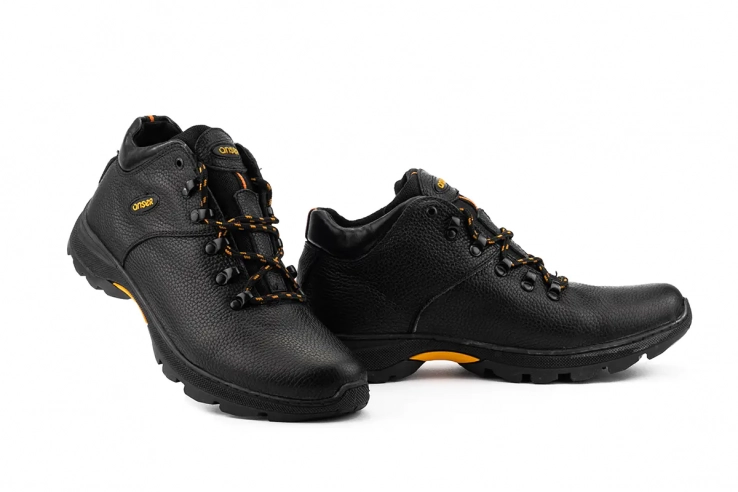 Мужские ботинки кожаные зимние черные Emirro 130 фото 2 — интернет-магазин Tapok