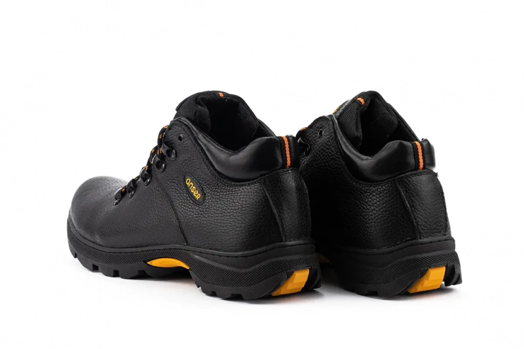 Мужские ботинки кожаные зимние черные Emirro 130 фото 5 — интернет-магазин Tapok