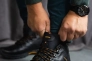 Мужские ботинки кожаные зимние черные Emirro 130 Фото 17