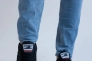 Мужские кроссовки кожаные весенне-осенние черные Splinter 7717 Фото 2