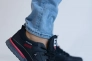 Мужские кроссовки кожаные весенне-осенние черные Splinter 7717 Фото 9