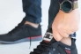 Мужские кроссовки кожаные весенне-осенние черные Splinter 7717 Фото 11