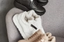 Жіночі кросівки шкіряні зимові білі Yuves 8011 на меху Фото 2