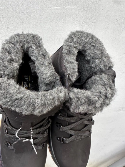 Мужские ботинки кожаные зимние черные Clubshoes 20 бот фото 2 — интернет-магазин Tapok