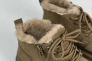 Ботинки мужские замшевые цвета хаки зимние Фото 6